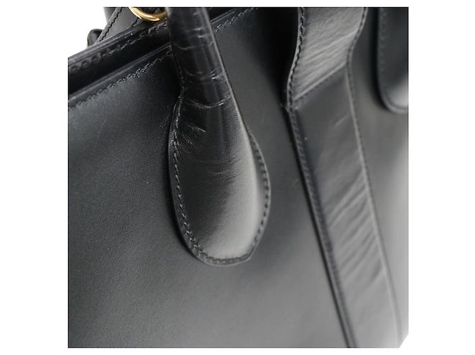 Borsa tote in pelle nera Gucci - vista 12