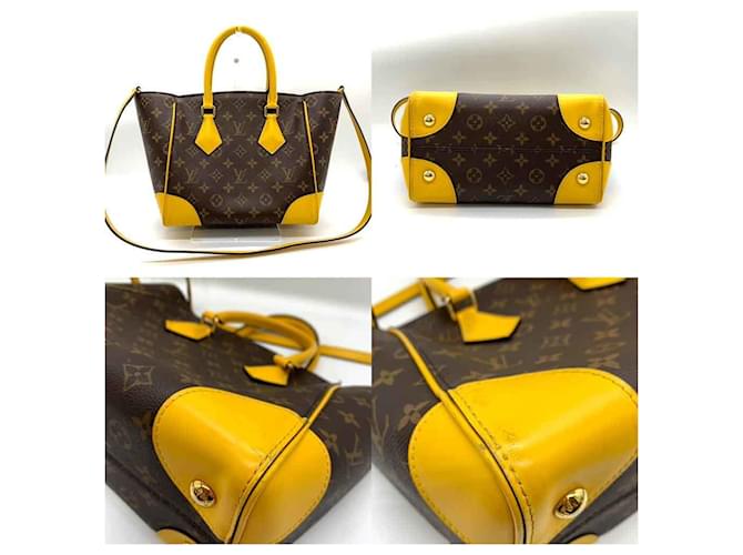 Borsa Phoenix PM Louis Vuitton Marrone Giallo Monogramma - vista 2