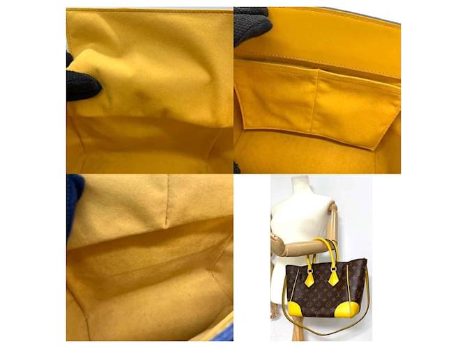 Borsa Phoenix PM Louis Vuitton Marrone Giallo Monogramma - vista 7