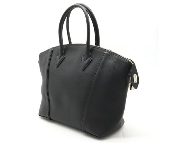 Borsa Tote Louis Vuitton Parnassus Lockit PM Nero - vista 2