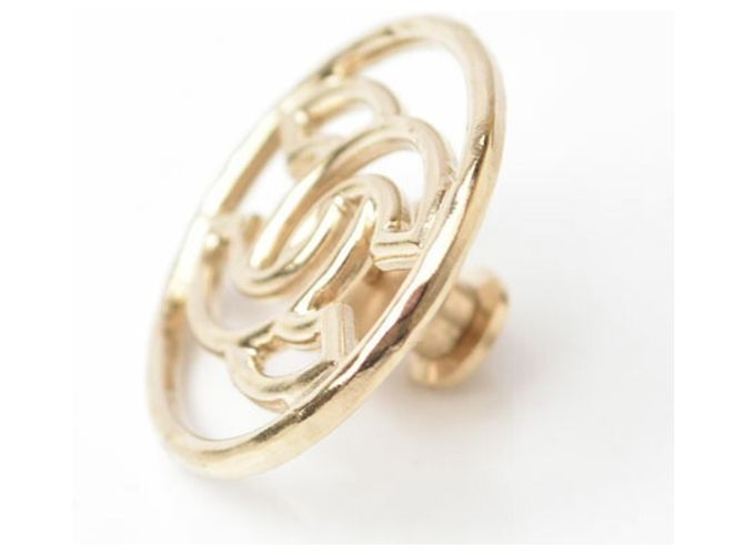 Spilla in oro Chanel con il marchio Coco D'oro - vista 2