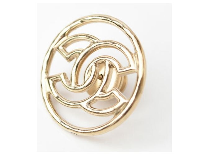 Spilla in oro Chanel con il marchio Coco D'oro - vista 3