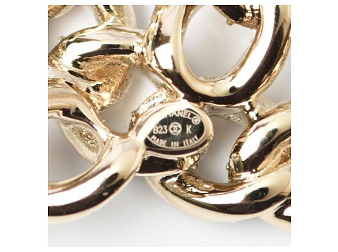 Spilla in strass nera e dorata di Chanel D'oro - vista 5