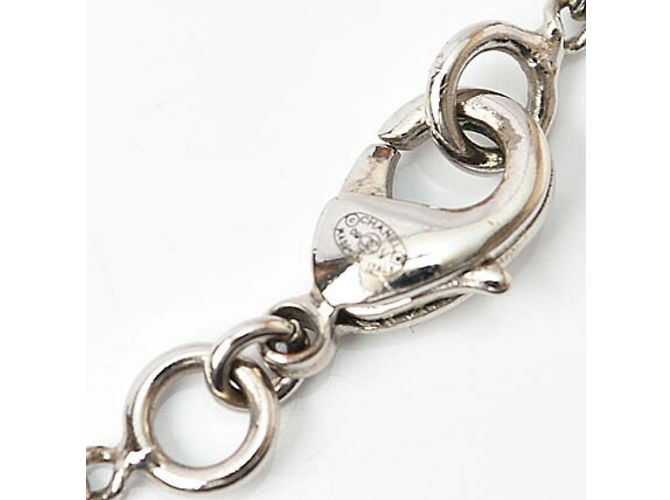 Collana Pendente in Argento con Strass Chanel - vista 7