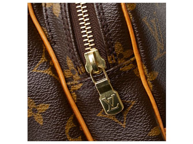 Bolsa de Ombro Monogram Nile da Louis Vuitton Marrom Monograma - vista 7