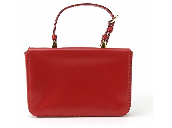 Borsa Prada BN1670 in pelle di vitello ROSSO - vista 3