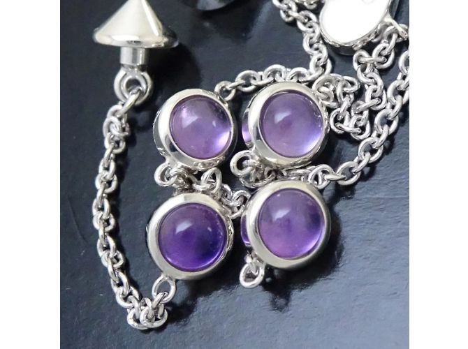 Bracciale charm a forma di cuore GUCCI Argento - vista 3