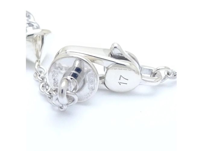 Bracciale charm a forma di cuore GUCCI Argento - vista 4
