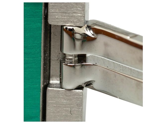 Hermès Bracciale in pelle marrone e metallo con charm Hermes - vista 7