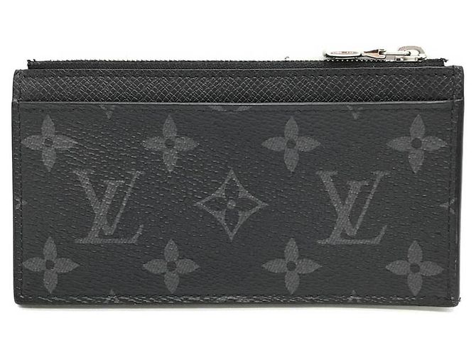 Louis Vuitton Monogram Eclipse Card Case Black - view 2