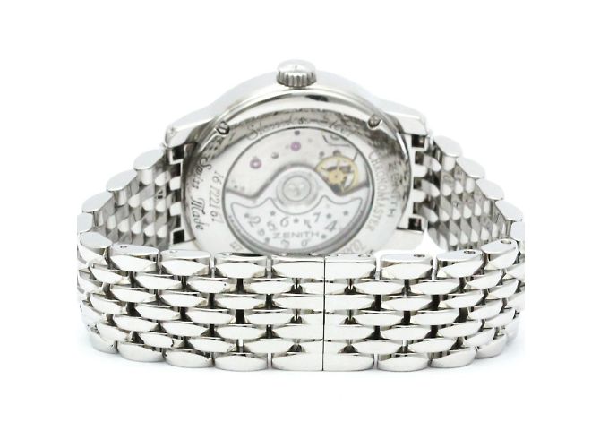 Zénith Zenith Baby Star Diamond Automatik-Uhr aus Edelstahl - Ansicht 5