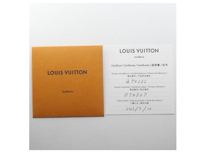 Collana Louis Vuitton Cravate Blossom Nacré D'oro - vista 5