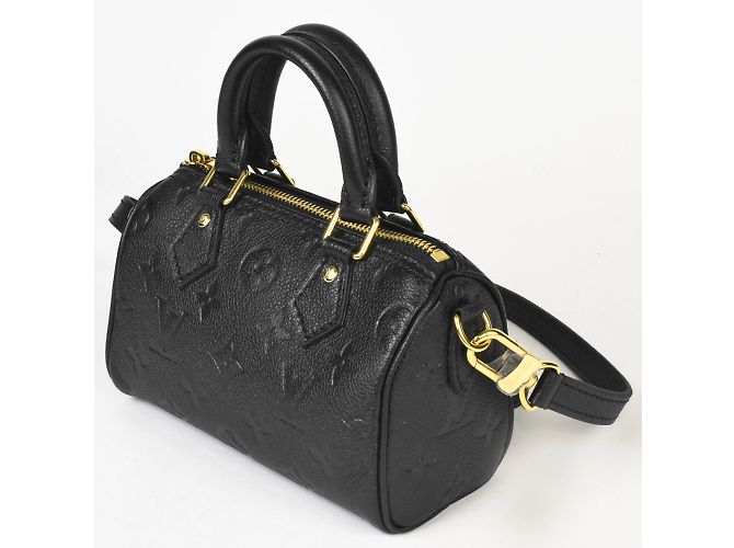 Sac à main Nano Speedy Louis Vuitton Noir Monogramme - vue 2