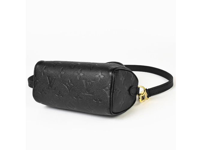 Sac à main Nano Speedy Louis Vuitton Noir Monogramme - vue 4