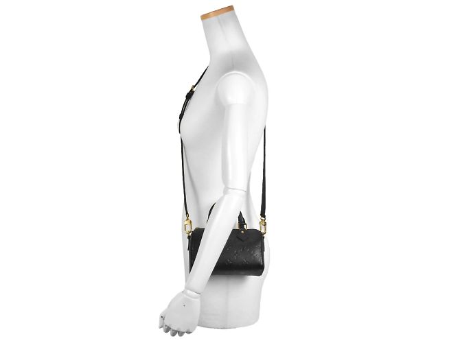 Sac à main Nano Speedy Louis Vuitton Noir Monogramme - vue 7