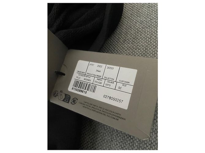 Balenciaga Sudadera de algodón con logo negro - vista 11