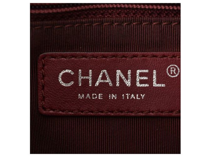 Borsa Saddle di Chanel in Bordeaux Bordò - vista 10