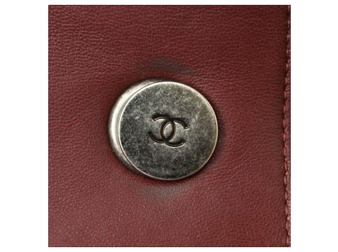 Borsa Saddle di Chanel in Bordeaux Bordò - vista 7