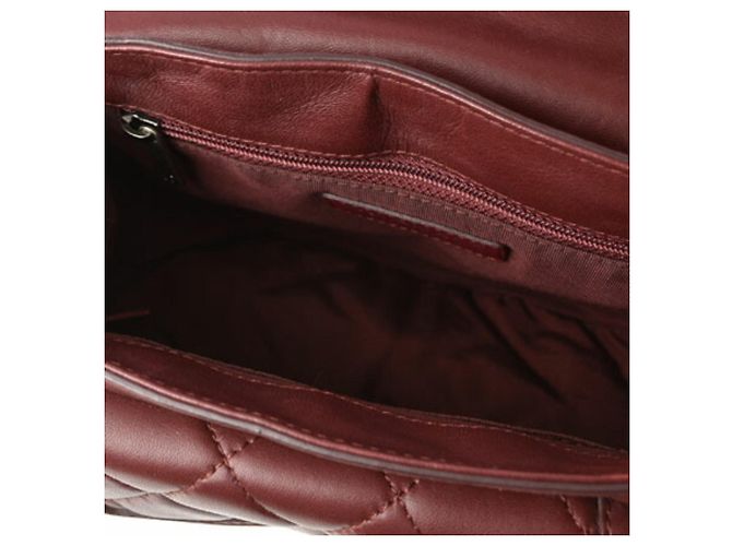 Borsa Saddle di Chanel in Bordeaux Bordò - vista 8