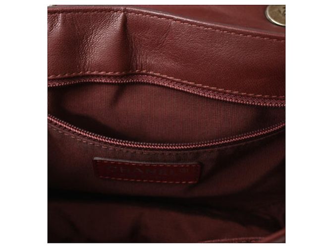 Borsa Saddle di Chanel in Bordeaux Bordò - vista 9