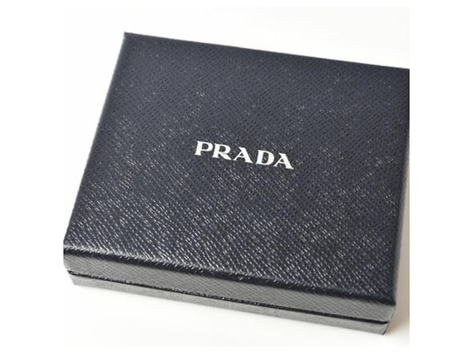 Tarjetero negro Saffiano Prada - vista 6