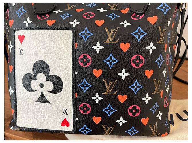 Borsa Louis Vuitton Neverfull con pochette rimovibile Multicolore - vista 7