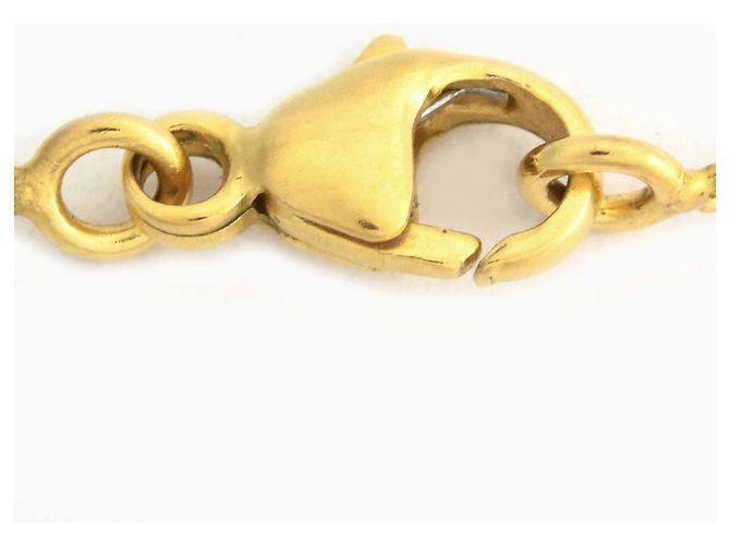 Hermès Collar colgante Hermes O'Kelly PM Rosa Dorado - vista 6