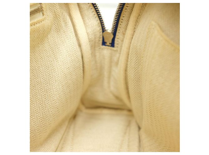 Hermès Borsa tote Hermes Victoria 38 Blu - vista 15