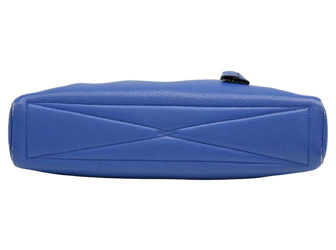 Hermès Borsa tote Hermes Victoria 38 Blu - vista 5