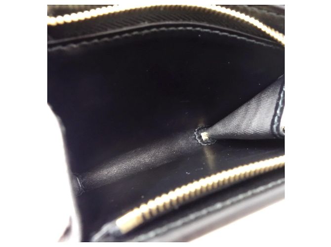 Billetera de cuero plegable Gucci Negro - vista 8