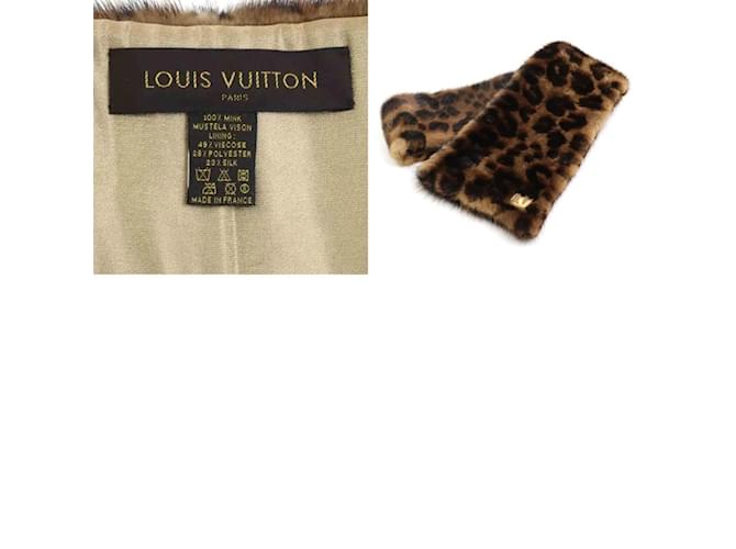 Louis Vuitton Nerzfellschal Braun - Ansicht 5