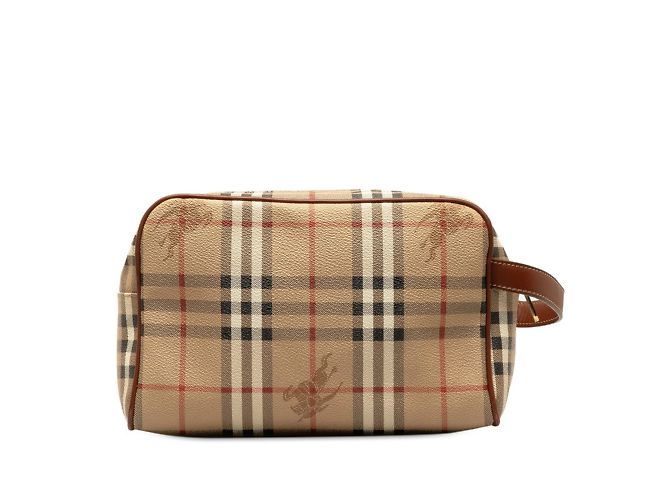 Borsa a tracolla Burberry Nova Check Shadow Horse - vista 3