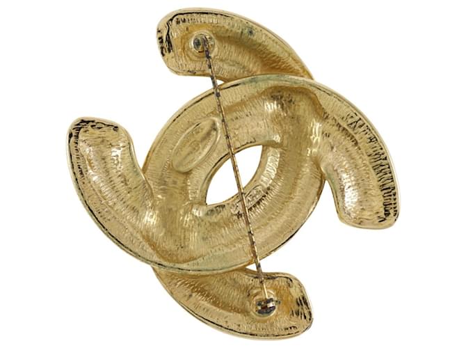 Spilla Coco Mark di Chanel D'oro - vista 2
