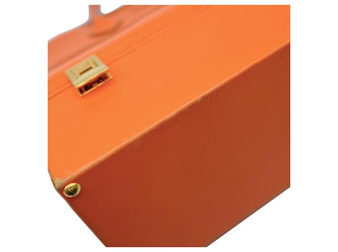 Hermès Bolide MacPherson Tasche Orange - Ansicht 16