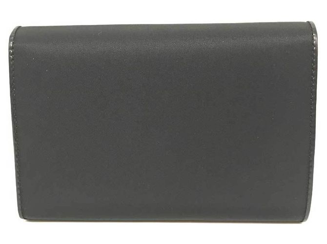 Cartera Prada Tessuto de nailon negro con motivo de corazón - vista 2