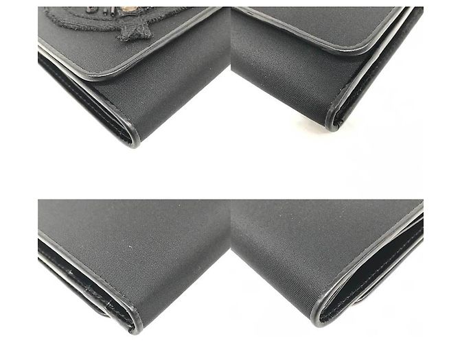 Cartera Prada Tessuto de nailon negro con motivo de corazón - vista 3