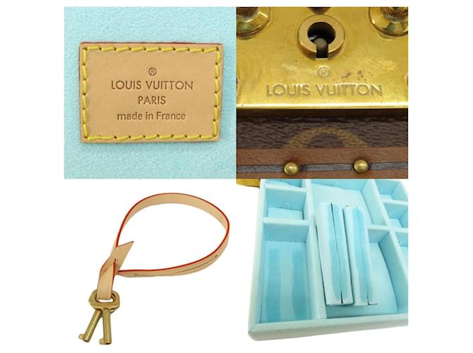 Scatola per gioielli Monogram Louis Vuitton Marrone Monogramma - vista 7