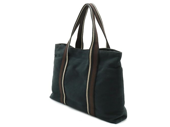 Hermès Hermes Troca Horizontal MM Tote Tasche Braun Schwarz Beige - Ansicht 2