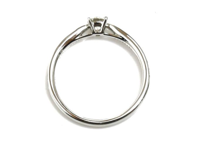 Anillo de compromiso de platino Harmony de Tiffany & Co. - vista 4