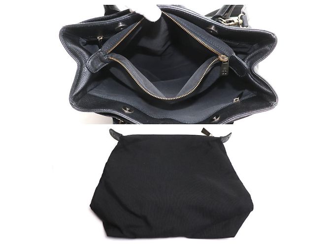 Chanel Borsa a Spalla 2Way Linea Executive Nera A15201 Nero - vista 4