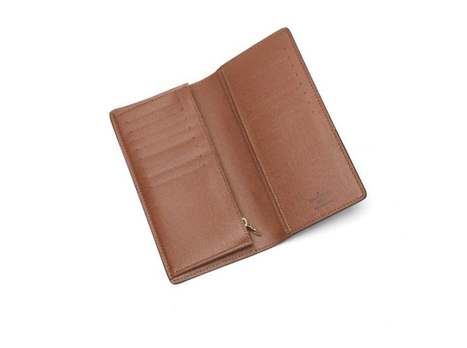 Cartera larga Monogram Louis Vuitton Castaño - vista 3