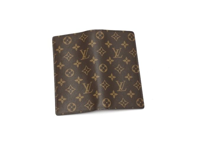 Cartera larga Monogram Louis Vuitton Castaño - vista 4