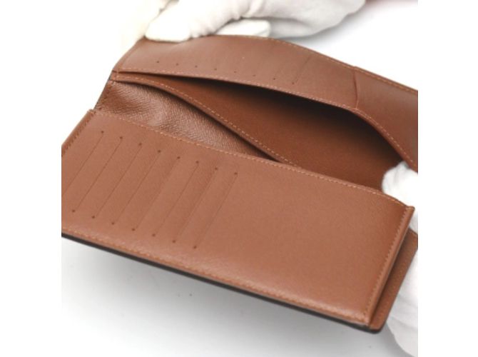 Cartera larga Monogram Louis Vuitton Castaño - vista 9