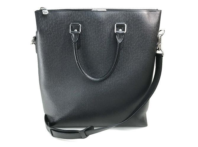 Bolso Tote Anton en Taiga Louis Vuitton Negro - vista 14