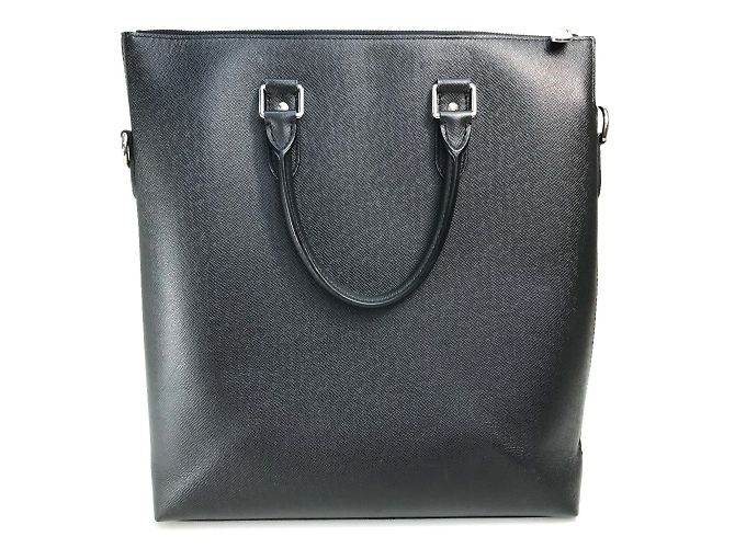 Bolso Tote Anton en Taiga Louis Vuitton Negro - vista 2