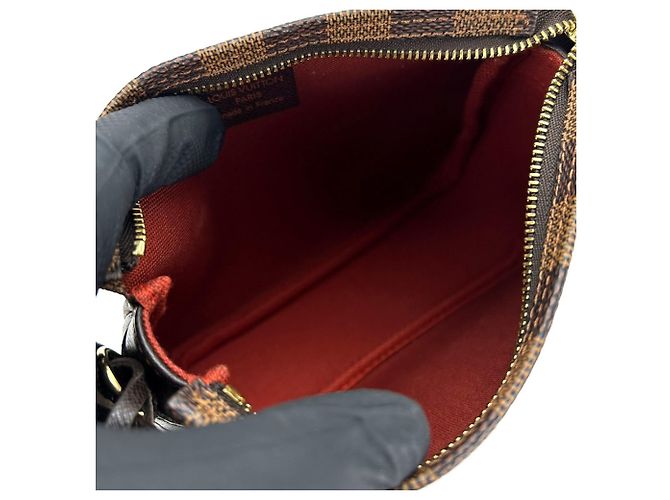 Pochette in tela Damier Louis Vuitton Damier ebene - vista 2