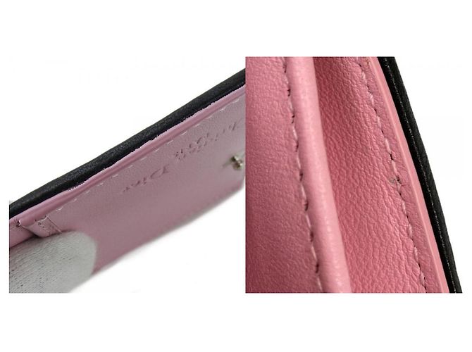 Estuche para tarjetas de visita Christian Dior Negro Rosa - vista 10