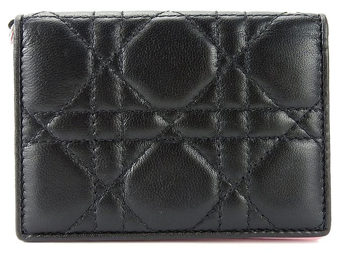 Estuche para tarjetas de visita Christian Dior Negro Rosa - vista 11