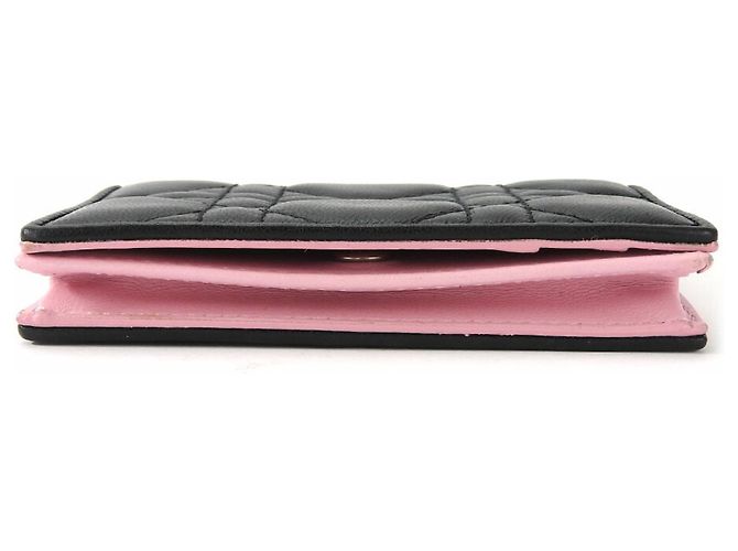 Estuche para tarjetas de visita Christian Dior Negro Rosa - vista 3