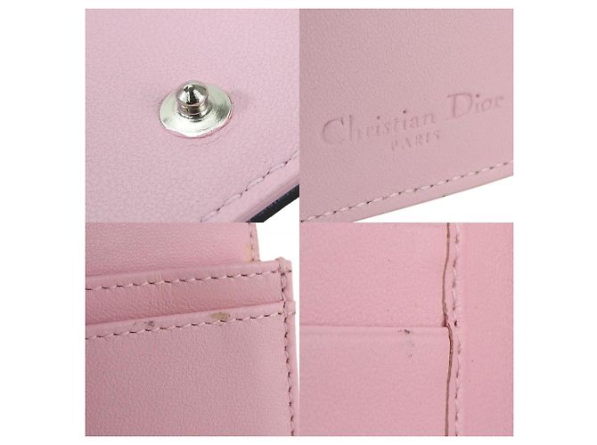 Estuche para tarjetas de visita Christian Dior Negro Rosa - vista 6